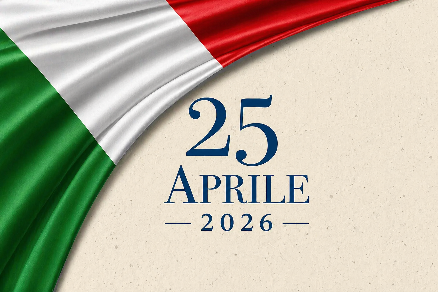 25 aprile, il messaggio del sindaco Biondi: “La memoria deve parlare alle nuove generazioni”