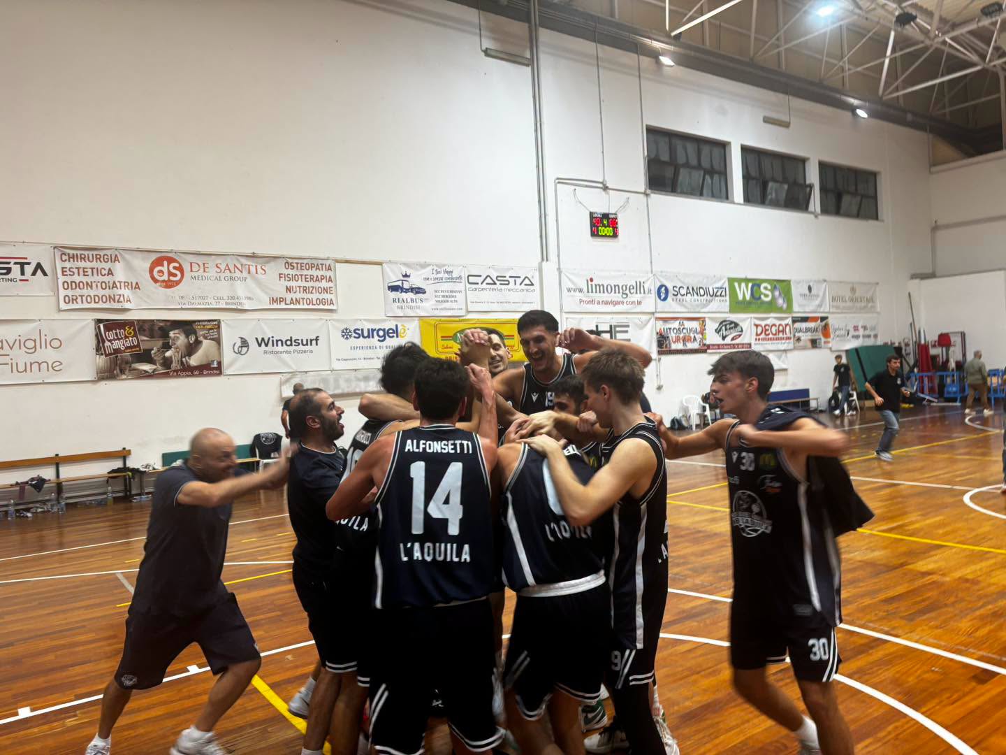 L’Aquila, weekend da incorniciare: derby vinto contro il Teramo e Nuovo Basket travolgente a Brindisi