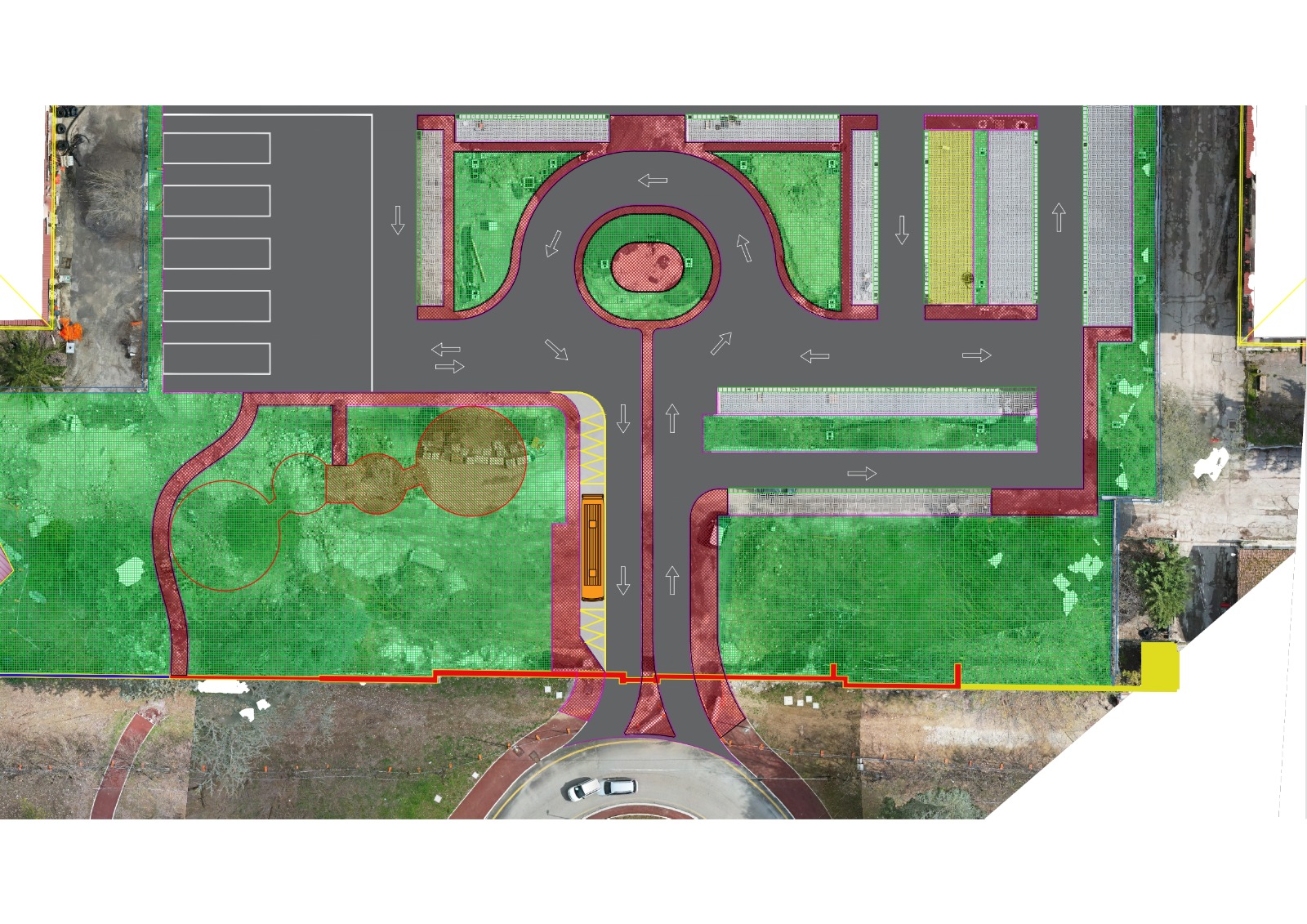 Caserma Rossi, nel nuovo parcheggio anche un hub bus per lavoratori e studenti