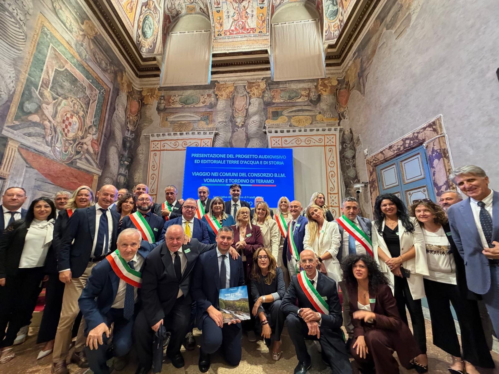 L’Abruzzo si racconta in Senato: i 26 Comuni del BIM Vomano-Tordino protagonisti a Palazzo Giustiniani